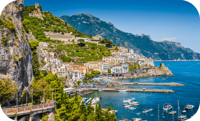 panoramica sulla città di Salerno