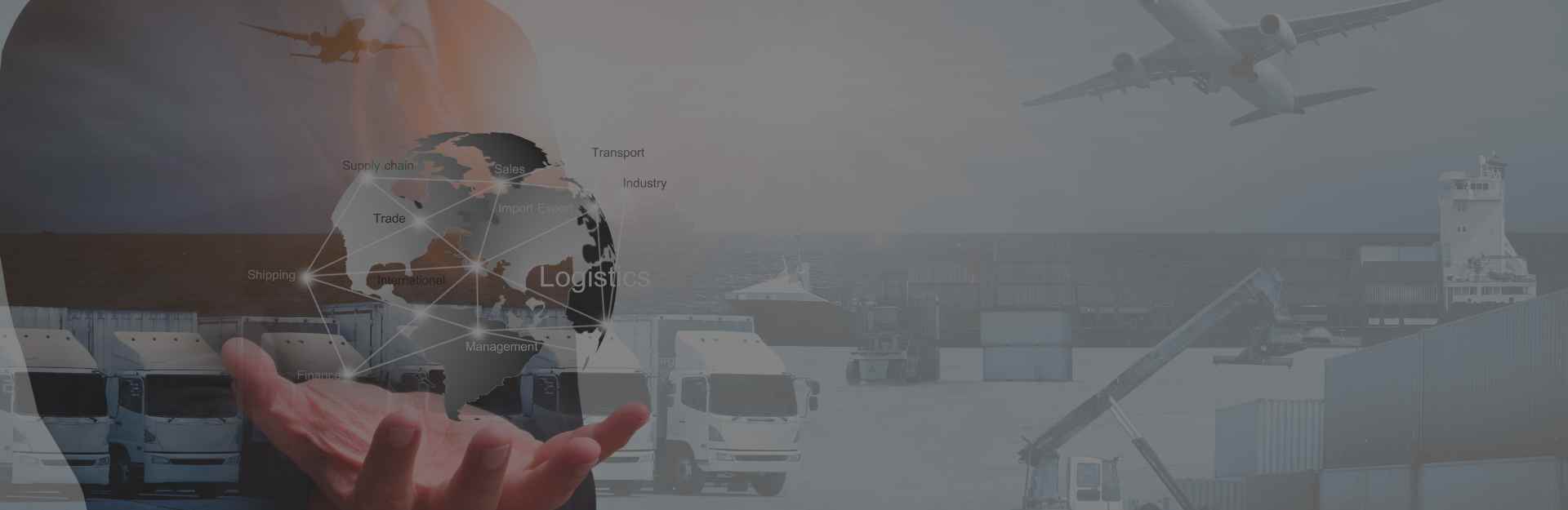 reti neurali che si connettono, sullo sfondo mezzi di trasporto