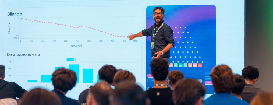 Diego Rizzuto all'evento Next Gen