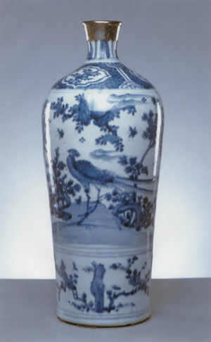 Dinastia MING, Vaso a balaustra Meiping,1573 - 1619