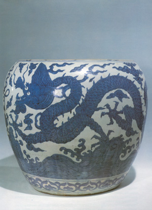 Vaso da giardino, Cina, regno dell’imperatore Jia Jing, 1522- 1566