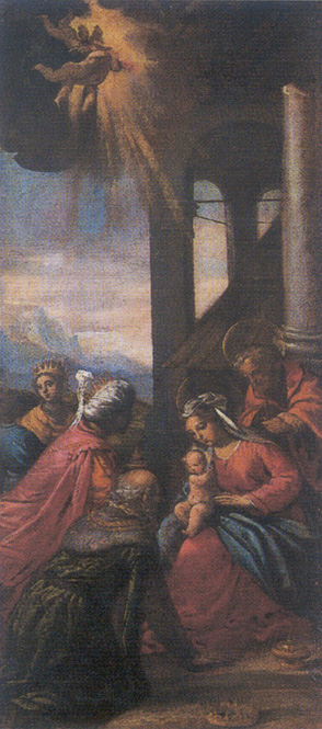 Denys Calvaert, Adorazione dei magi, 1595 