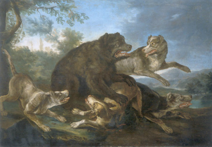 Giovanni Crivelli, Caccia all'orso, 1730 - 1750