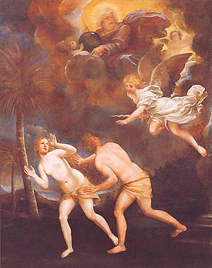 Francesco Albani, Cacciata di Adamo ed Eva