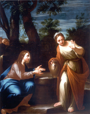 Marcantonio Franceschini, Cristo e la samaritana al pozzo, 1720 - 1730