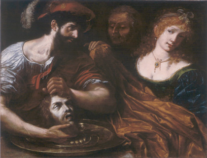 Leonello Spada, Salomè riceve la testa del Battista, 1614 - 1616