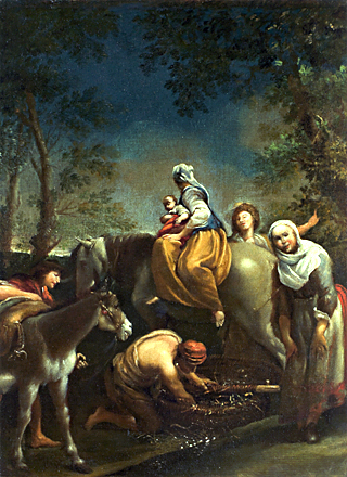 Giuseppe Maria Crespi, Scena pastorale, 1730